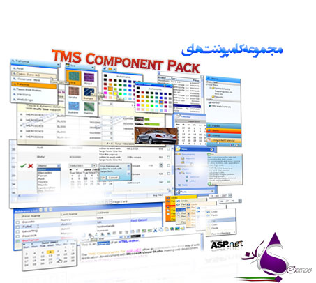 کامپوننت TMS Component Pack 6.3.2.0