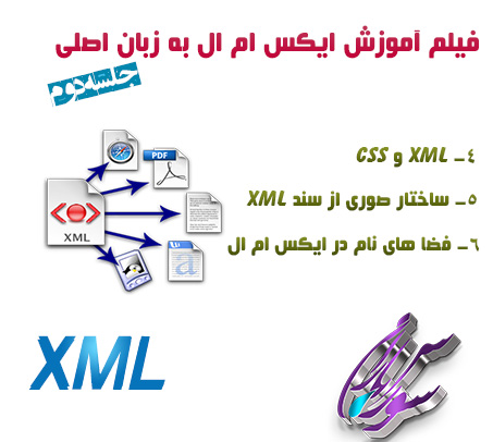 فیلم آموزش XML به زبان اصلی – جلسه دوم