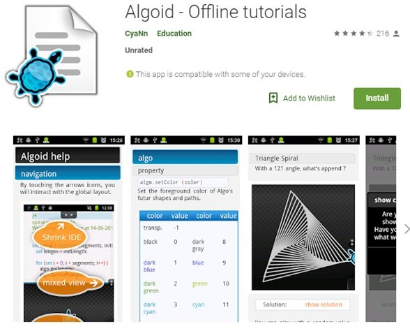 AIgoid جهت برنامه نویسی اندروید