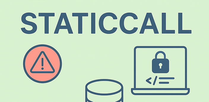 staticcall در سالیدیتی