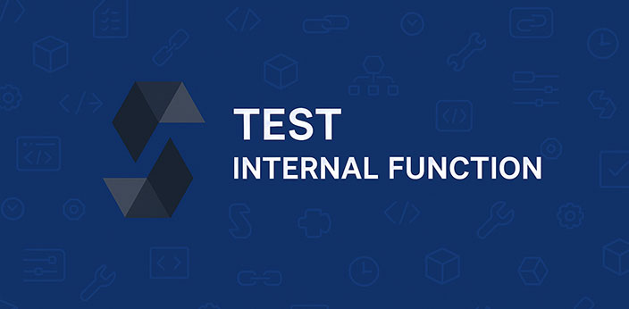 آموزش تست توابع internal در سالیدیتی