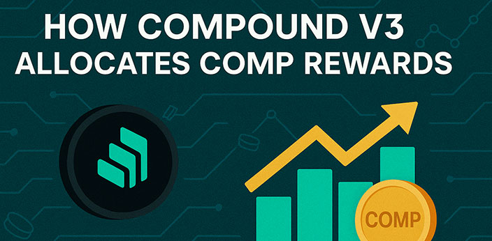 پاداش گیری در Compound V3 | راهنمای جامع کسب توکن COMP در دیفای