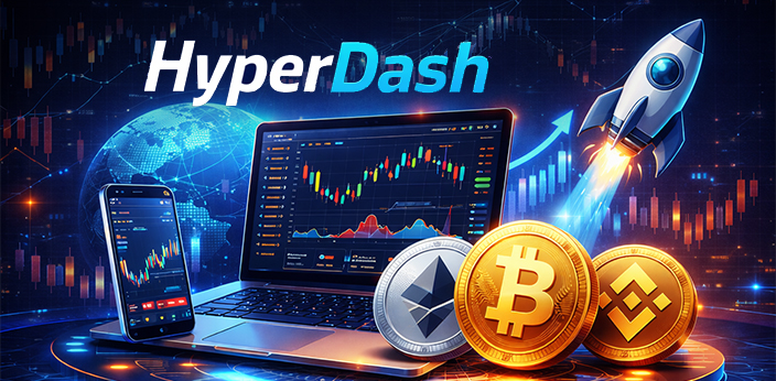 HyperDash؛ تصمیم‌ گیری هوشمند در ارز دیجیتال